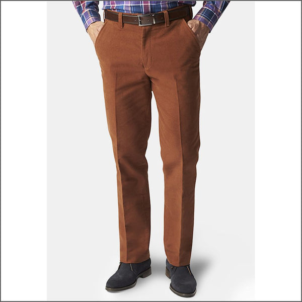 Brook Taverner Ginger Kerswell Moleskin Trousers*