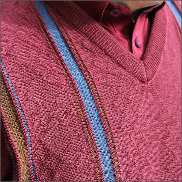 Gabicci M08 Cabernet V Neck=