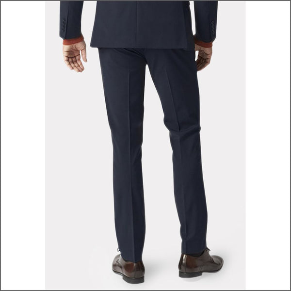 Brook Taverner Cassino Navy Fashion Fit Washable Crease Resistant Suit*