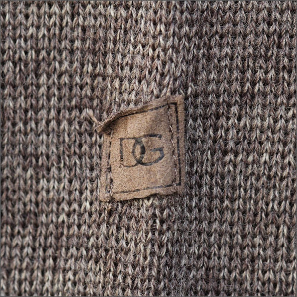 Dg's Prestige Tan Pattern Crew Neckº
