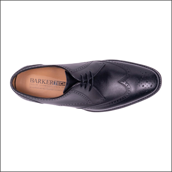 Barker Bakewell - Black Calf Derby Size 10 Only*