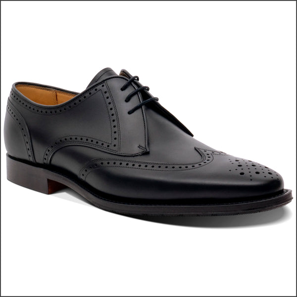 Barker Bakewell - Black Calf Derby Size 10 Only*