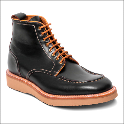Barker Indiana - Black Waxy Calf Boot.