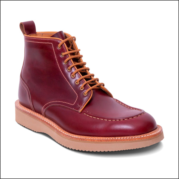 Barker Indiana - Burgundy Waxy Calf  Boot.