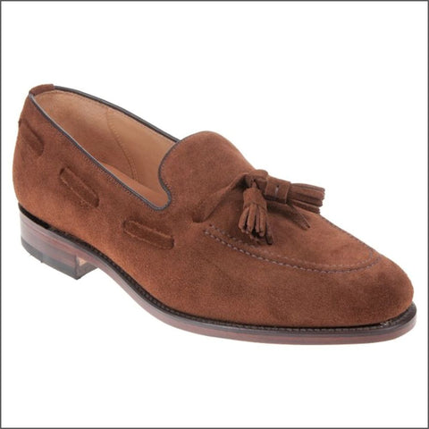 Loake Lincoln Polo Suede Tassel Loafer Size 12.5 Only*