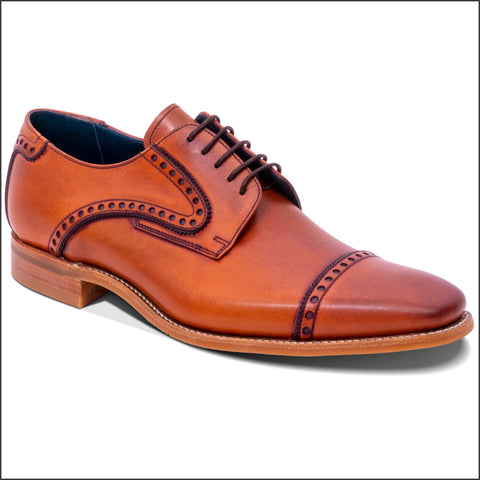 Barker Stewart - Antique Rosewood/ Navy Derbyº