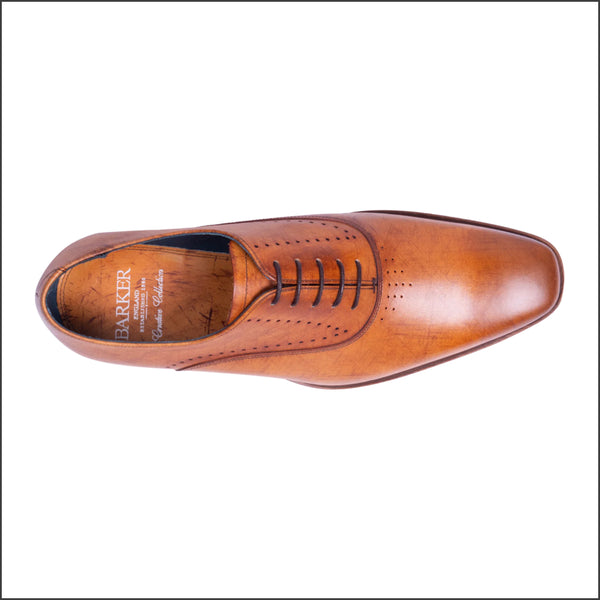 Barker Witney - Cedar Hatch Effect Oxford Brogue.
