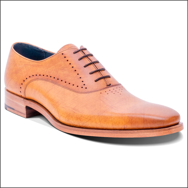 Barker Witney - Cedar Hatch Effect Oxford Brogue.